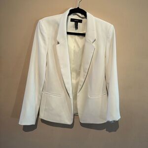 Forever 21 Elegant White Blazer